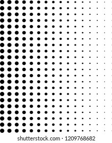 Black gradation scale line