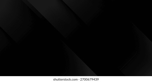 Fundo abstrato de gradiente preto com linhas diagonais. Terno para banner, web, brochura, panfleto e apresentação