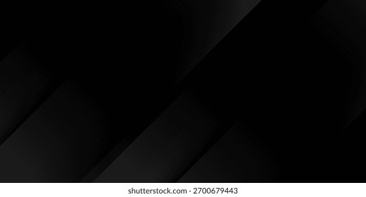 Black Gradient Abstract Background with Diagonal Lines. Modern Trendy design in Vector Illustration