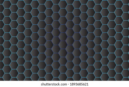 black gradient polygonal honey com background