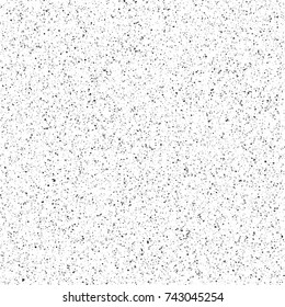 Black grain grunge texture isolated on white. And also includes EPS 10 vector