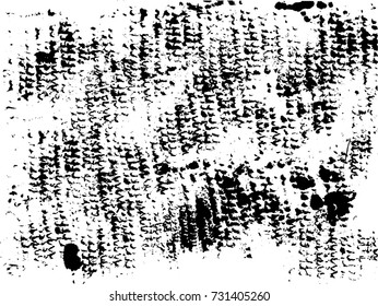 Black grainy sack overlay texture