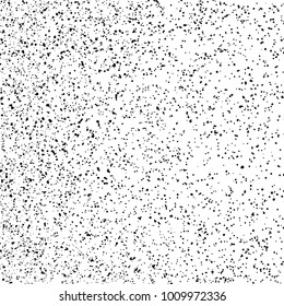Black grainy texture isolated on white background. Distress overlay textured. Grunge design elements. Vector illustration,eps 10.