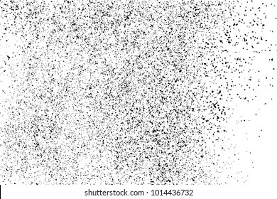 Black Grainy Texture Isolated On White Stock Vector (Royalty Free ...