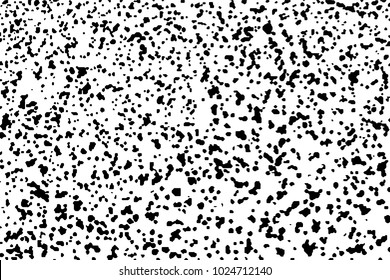 Black grainy texture isolated on white background. Distress overlay textured. Grunge design elements. Vector illustration,eps 10.