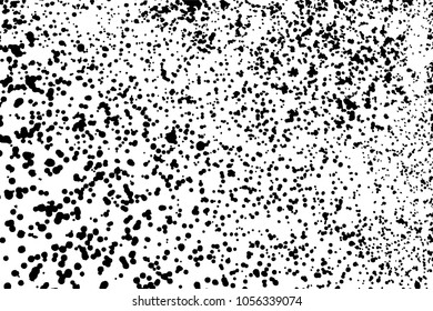 Black grainy texture isolated on white background. Distress overlay textured. Grunge design elements. Vector illustration,eps 10.