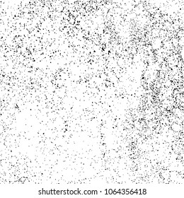 Black grainy texture isolated on white background. Distress overlay textured. Grunge design elements. Vector illustration,eps 10.