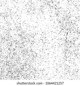 Black grainy texture isolated on white background. Distress overlay textured. Grunge design elements. Vector illustration,eps 10.