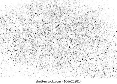Black grainy texture isolated on white background. Distress overlay textured. Grunge design elements. Vector illustration,eps 10.