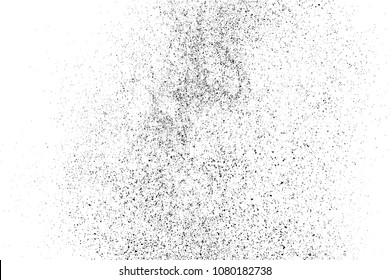 Black grainy texture isolated on white background. Distress overlay textured. Grunge design elements. Vector illustration,eps 10.