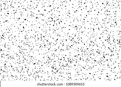 Black grainy texture isolated on white background. Distress overlay textured. Grunge design elements. Vector illustration,eps 10.