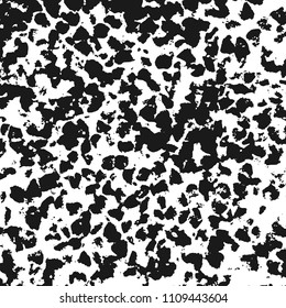 Black grainy texture isolated on white background. Distress overlay textured. Grunge design elements. Vector illustration,eps 10.