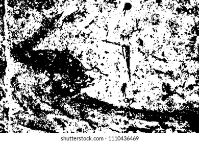 Black grainy texture isolated on white background. Distress overlay textured. Grunge design elements. Vector illustration,eps 10.