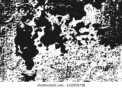 Black grainy texture isolated on white background. Distress overlay textured. Grunge design elements. Vector illustration,eps 10.