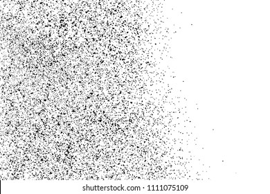 Black grainy texture isolated on white background. Distress overlay textured. Grunge design elements. Vector illustration,eps 10.