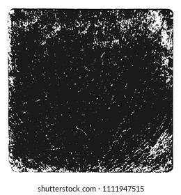 Black grainy texture isolated on white background. Distress overlay textured. Grunge design elements. Vector illustration,eps 10.