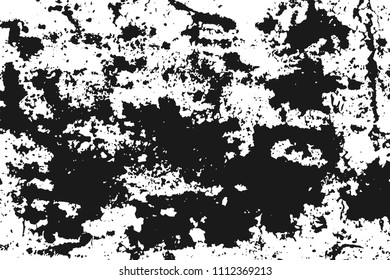 Black grainy texture isolated on white background. Distress overlay textured. Grunge design elements. Vector illustration,eps 10.