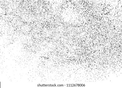 Black grainy texture isolated on white background. Distress overlay textured. Grunge design elements. Vector illustration,eps 10.