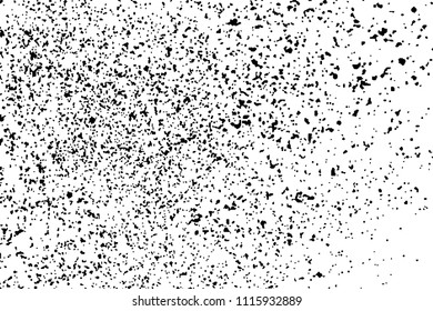 Black grainy texture isolated on white background. Distress overlay textured. Grunge design elements. Vector illustration,eps 10.