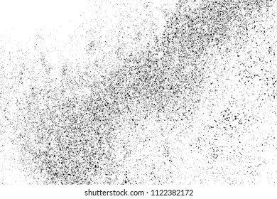 Black grainy texture isolated on white background. Distress overlay textured. Grunge design elements. Vector illustration,eps 10.