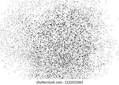 Black grainy texture isolated on white background. Distress overlay textured. Grunge design elements. Vector illustration,eps 10.