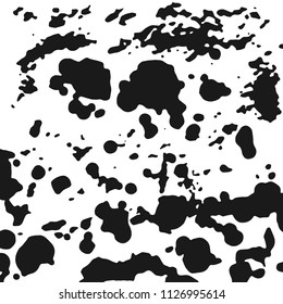 Black grainy texture isolated on white background. Distressed overlay textured. Grunge design elements. Vector illustration,eps 10.