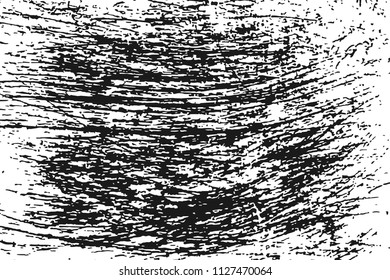 Black grainy texture isolated on white background. Distressed overlay textured. Grunge design elements. Vector illustration,eps 10.