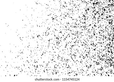 Black grainy texture isolated on white background. Distressed overlay textured. Grunge design elements. Vector illustration,eps 10.