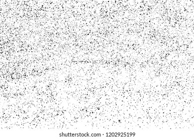 Black grainy texture isolated on white background. Dust overlay. Dark noise granules. Vector design elements, illustration, eps 10.