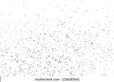  Black Grainy Texture Isolated On White Background. Dust Overlay. Dark Noise Granules. Digitally Generated Image. Vector Design Elements, Illustration, Eps 10.