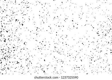  Black Grainy Texture Isolated On White Background. Dust Overlay. Dark Noise Granules. Digitally Generated Image. Vector Design Elements, Illustration, Eps 10.