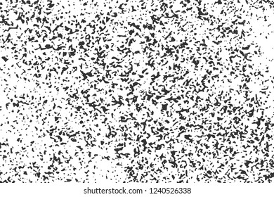  Black Grainy Texture Isolated On White Background. Dust Overlay. Dark Noise Granules. Digitally Generated Image. Vector Design Elements, Illustration, Eps 10.