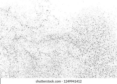  Black Grainy Texture Isolated On White Background. Dust Overlay. Dark Noise Granules. Digitally Generated Image. Vector Design Elements, Illustration, Eps 10.