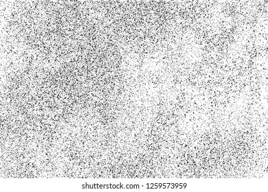  Black Grainy Texture Isolated On White Background. Dust Overlay. Dark Noise Granules. Digitally Generated Image. Vector Design Elements, Illustration, Eps 10.