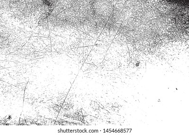Black Grainy Texture Isolated On White Background. Dust Overlay. Dark Noise Granules. Digitally Generated Image. Vector Design Elements