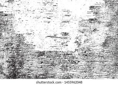 Black Grainy Texture Isolated On White Background. Dust Overlay. Dark Noise Granules. Digitally Generated Image. Vector Design Elements
