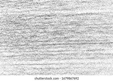 Textura granulada negra aislada sobre fondo blanco. Superposición del polvo. Granulado de ruido oscuro. Imagen generada digitalmente. Elementos de diseño de vectores. Ilustración, Eps 10.