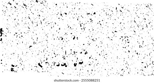 Black grainy texture isolated on white background. Distress overlay textured. Grunge design elements. Overlay grunge texture. Dirty texture.