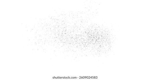 Black grainy texture isolated on white background. Rusted white effect. Grunge design elements dust and rough dirty wall background concept. Vector illustration