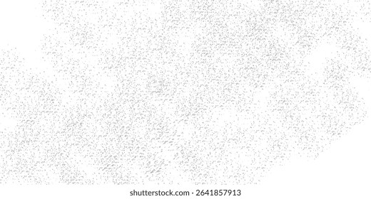 Black Grainy Texture Isolated On White Background. Dust Overlay. Dark Noise Granules. Digitally Generated Image. Vector Design Elements, Illustration, Eps 10.