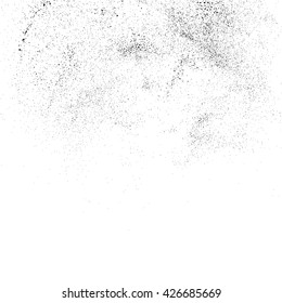 Black grainy texture isolated on white background. Grunge design elements. Vector illustration,eps 10.