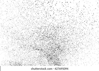 Black grainy texture isolated on white background. Grunge design elements. Vector illustration,eps 10.
