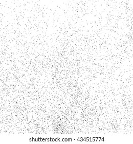 Black grainy texture isolated on white background. Grunge design elements. Vector illustration,eps 10.