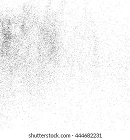 Black grainy texture isolated on white background. Grunge design elements. Vector illustration,eps 10.