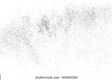Black grainy texture isolated on white background. Grunge design elements. Vector illustration,eps 10.