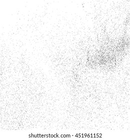 Black grainy texture isolated on white background. Grunge design elements. Vector illustration,eps 10.