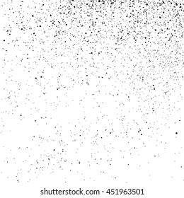 Black grainy texture isolated on white background. Grunge design elements. Vector illustration,eps 10.