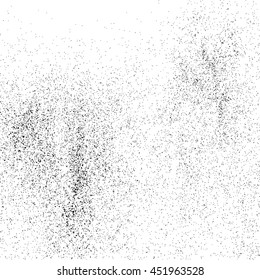 Black grainy texture isolated on white background. Grunge design elements. Vector illustration,eps 10.