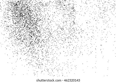 Black grainy texture isolated on white background. Distress overlay textured. Grunge design elements. Vector illustration,eps 10.