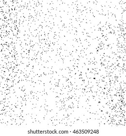 Black grainy texture isolated on white background. Distress overlay textured. Grunge design elements. Vector illustration,eps 10.